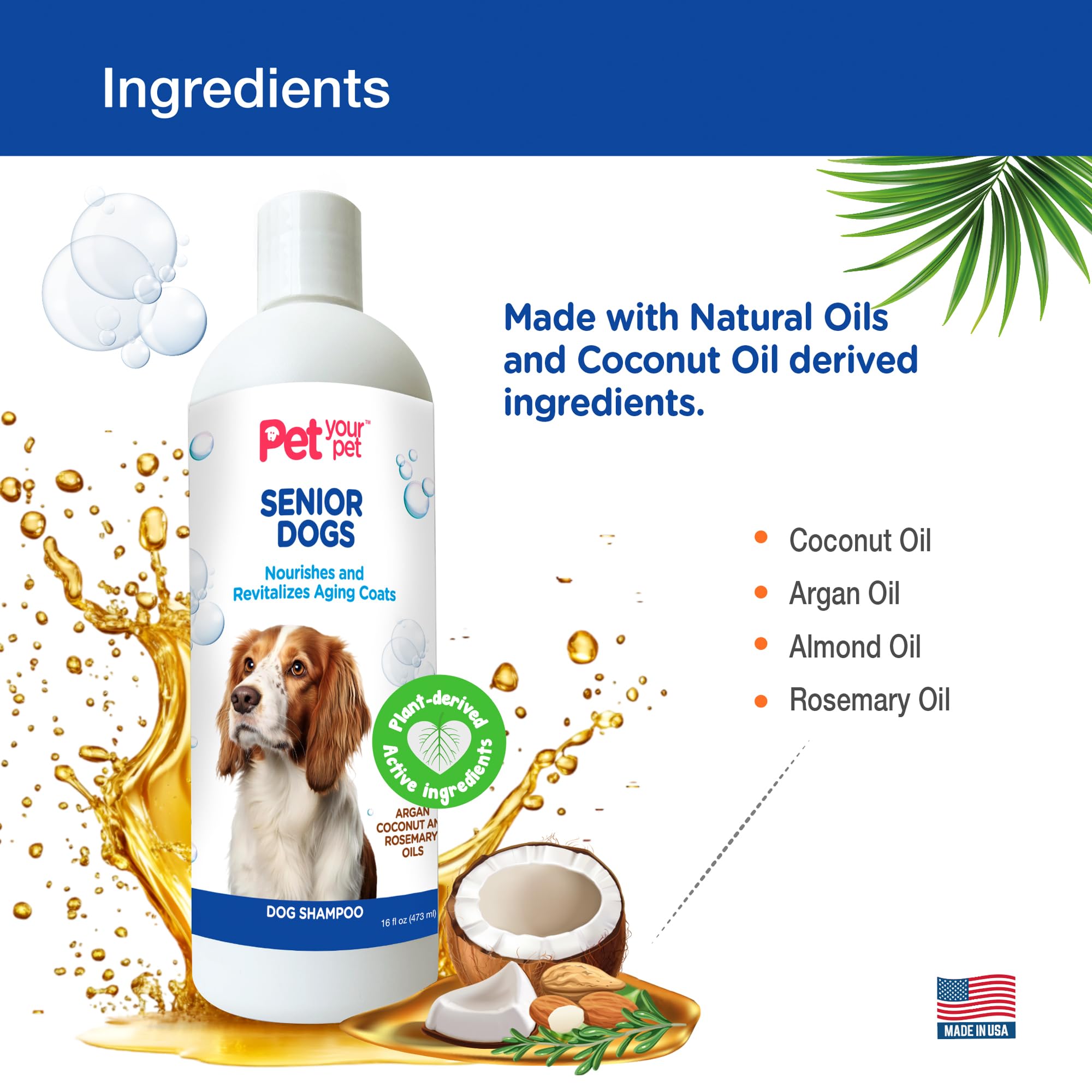 PET YOUR PET coat softness after use demonstrates smoother grooming and brushability