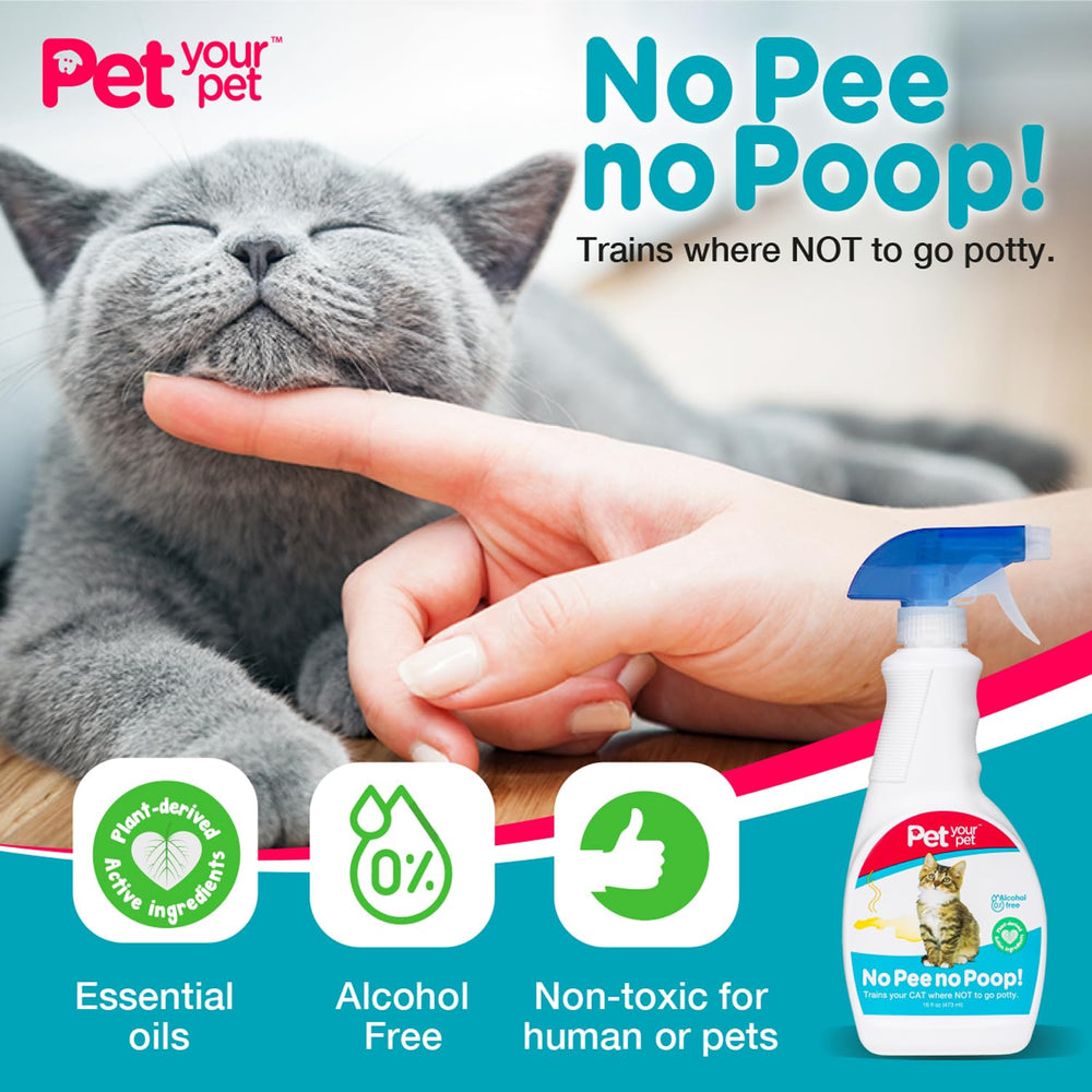 PET YOUR PET No Pee No Poop on fabrics demonstrates safe, non-toxic protection for cushions.