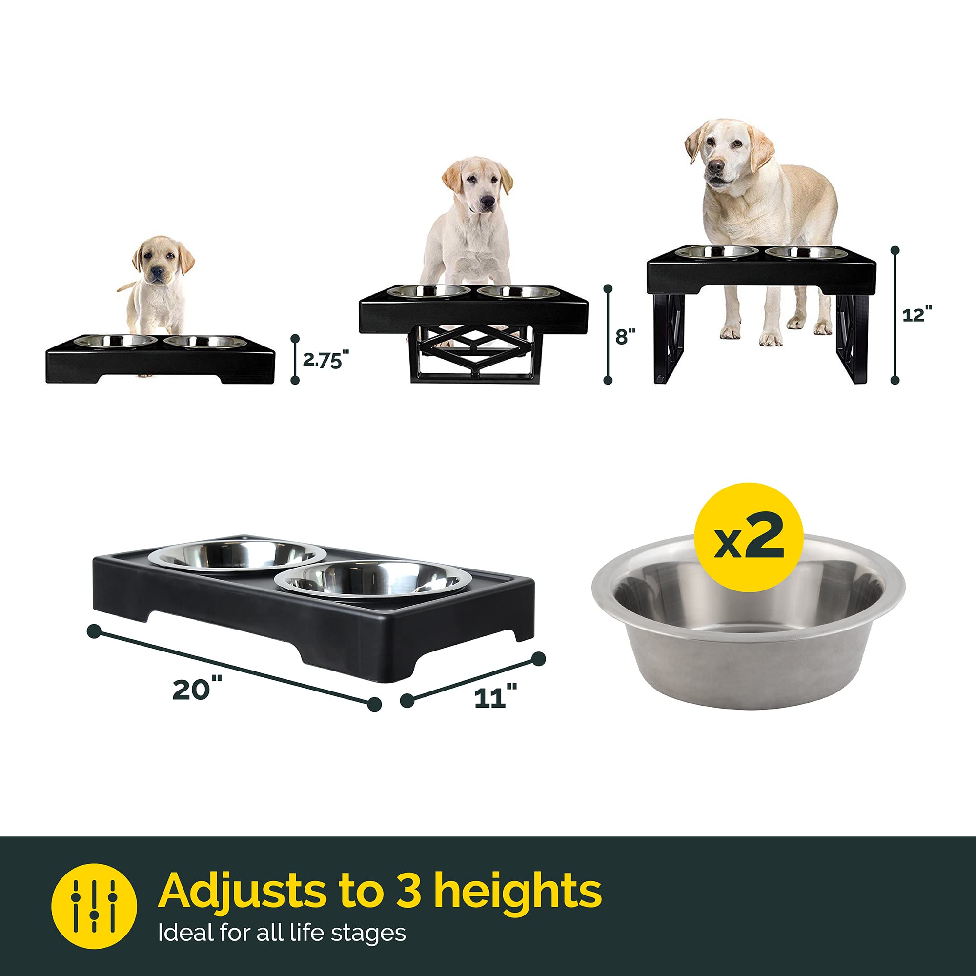 Pet Zone Designer Diner organized dining area: clutter-free feeding space.
