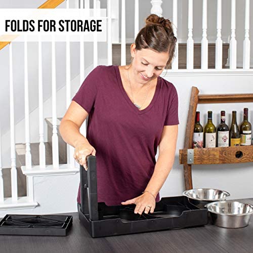 Pet Zone Designer Diner dishwasher-safe bowls: quick cleanup after meals.