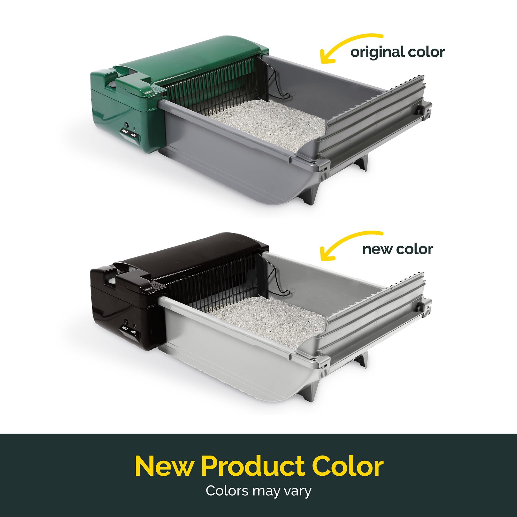Pet Zone Smart Scoop motor close-up highlighting quiet operation.