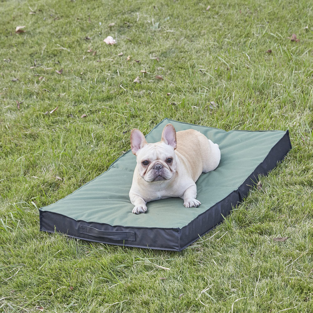 PETABBY Outdoor Dog Bed ideal for camping and outdoor adventures.
