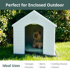 Petace outdoor heated cat bed assembly close-up demonstrates easy setup.