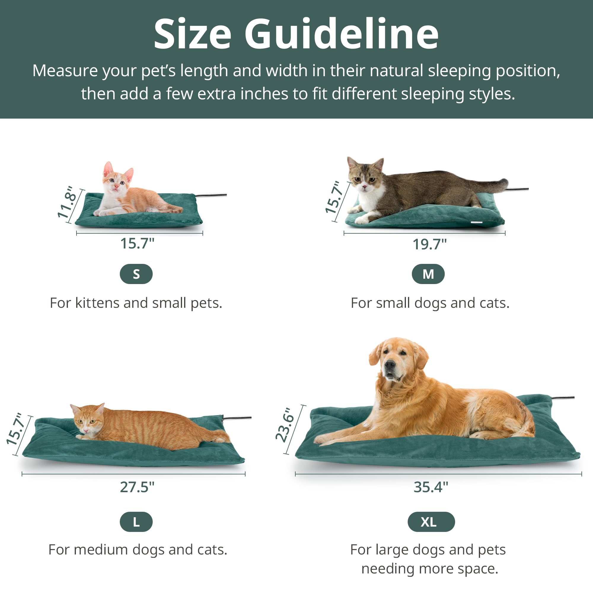 Petace Outdoor Heated Cat Bed removable cover demonstrates easy machine-wash cleaning.