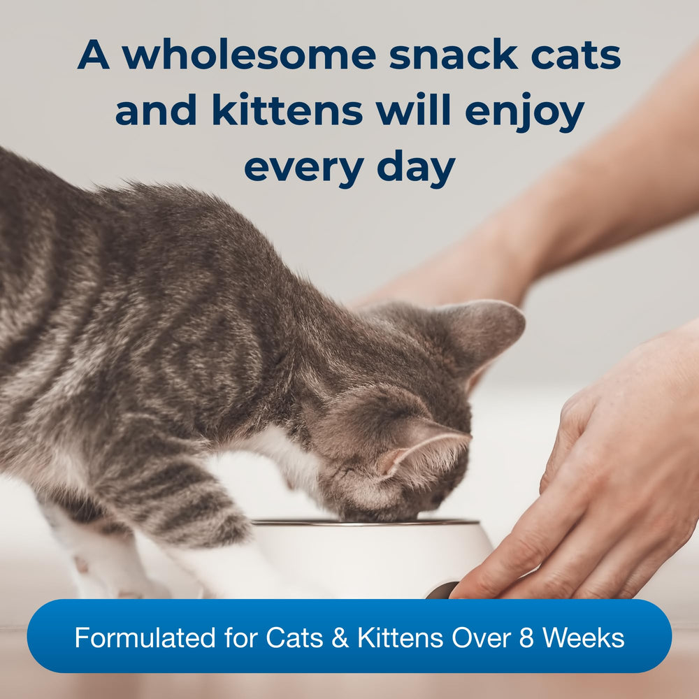 PetAg Cat-Sip with taurine supports eye and heart health potential.