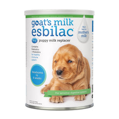 PetAg Esbilac powder can 3-pack; convenient puppy nutrition for newborns