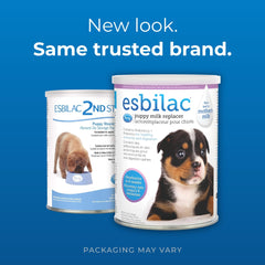 PetAg Esbilac powder tub convenient 3-pack for ongoing newborn support.