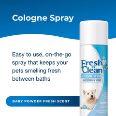PetAg Fresh ’n Clean spray mist for quick coat refreshment.