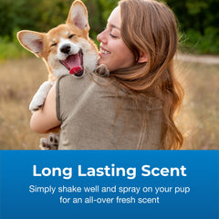 PetAg Fresh ’n Clean packaging image highlights twin 6 oz bottles for grooming.