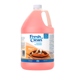PetAg Fresh ’n Clean Creme Rinse bottle front shows 15:1 concentrate for easy dilution.