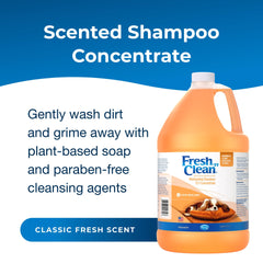 PetAg Fresh ’n Clean 1-gallon bottle pouring for at-home dilution.