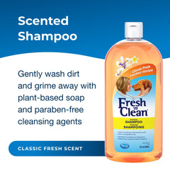 PetAg Fresh ’n Clean Shampoo coat moisturization with vitamin E and aloe vera for soft fur
