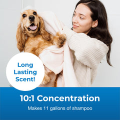 PetAg Fresh ’n Clean tropical scent image conveys long-lasting fragrance on coat