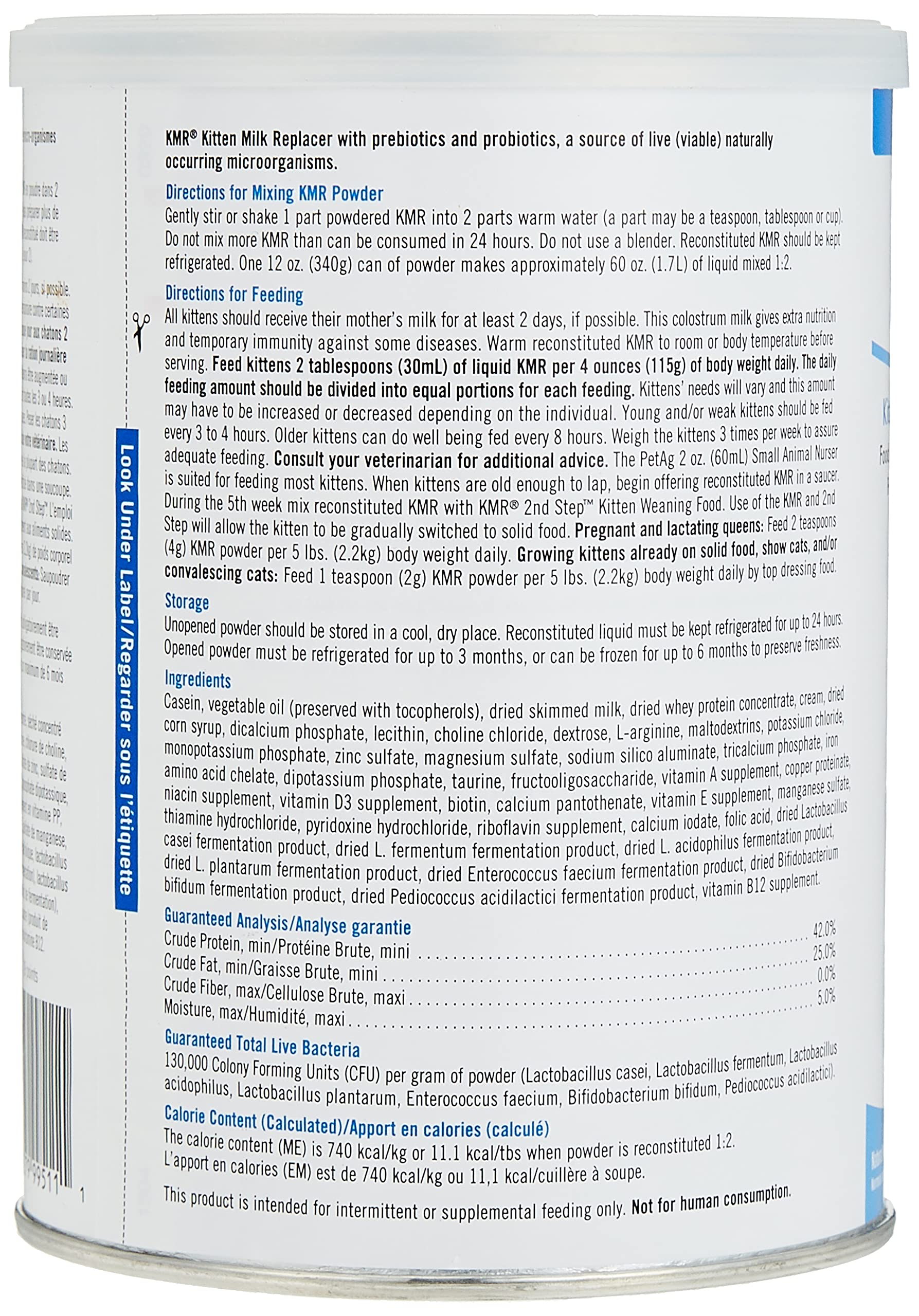 PetAg KMR feeding bottle setup supports proper hydration and feeding.