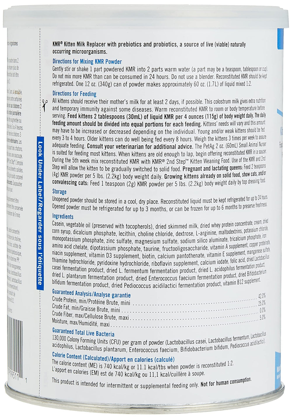 PetAg KMR feeding bottle setup supports proper hydration and feeding.