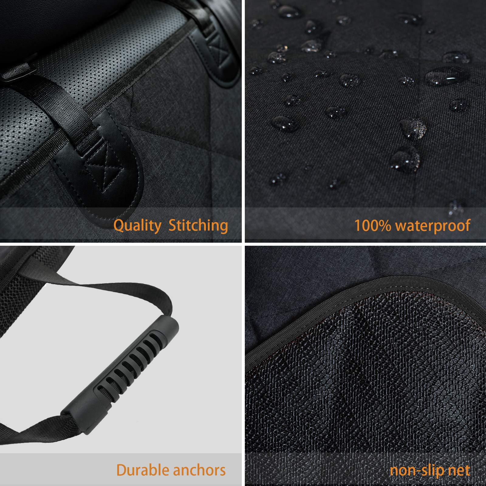 Petalage 600d-oxford-waterproof-material resists spills and fur.