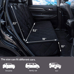 Petalage seat-cover-anchors-safety two anchors prevent sliding during trips.