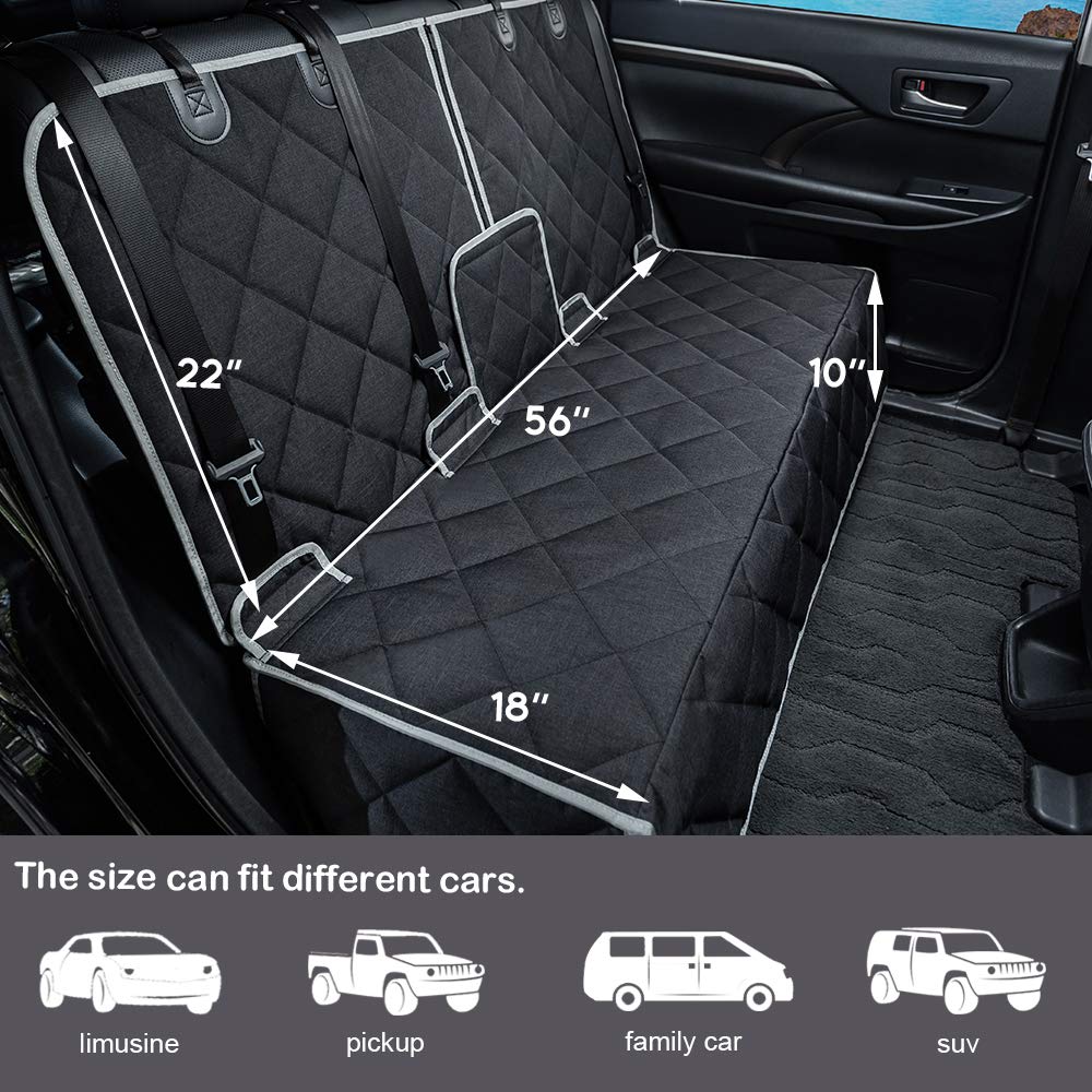 Petalage seat cover anchors-secure fit ensures coverage stays in place