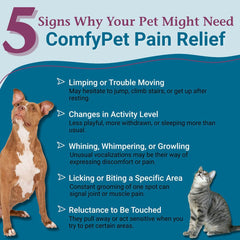 PetAlive ComfyPet pain relief drops close-up for easy dosing