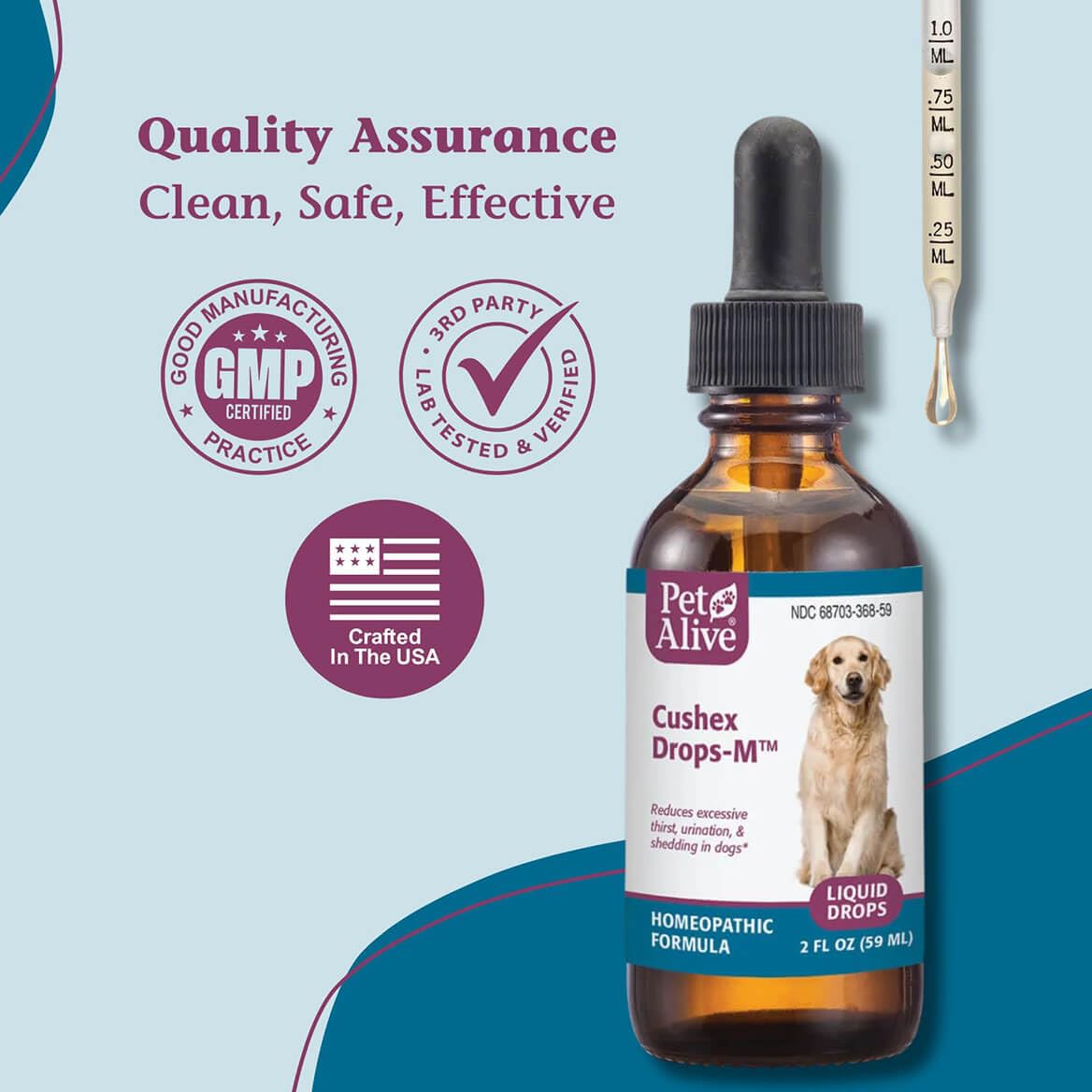 PetAlive safety and manufacturing quality emphasized in product use scenarios.