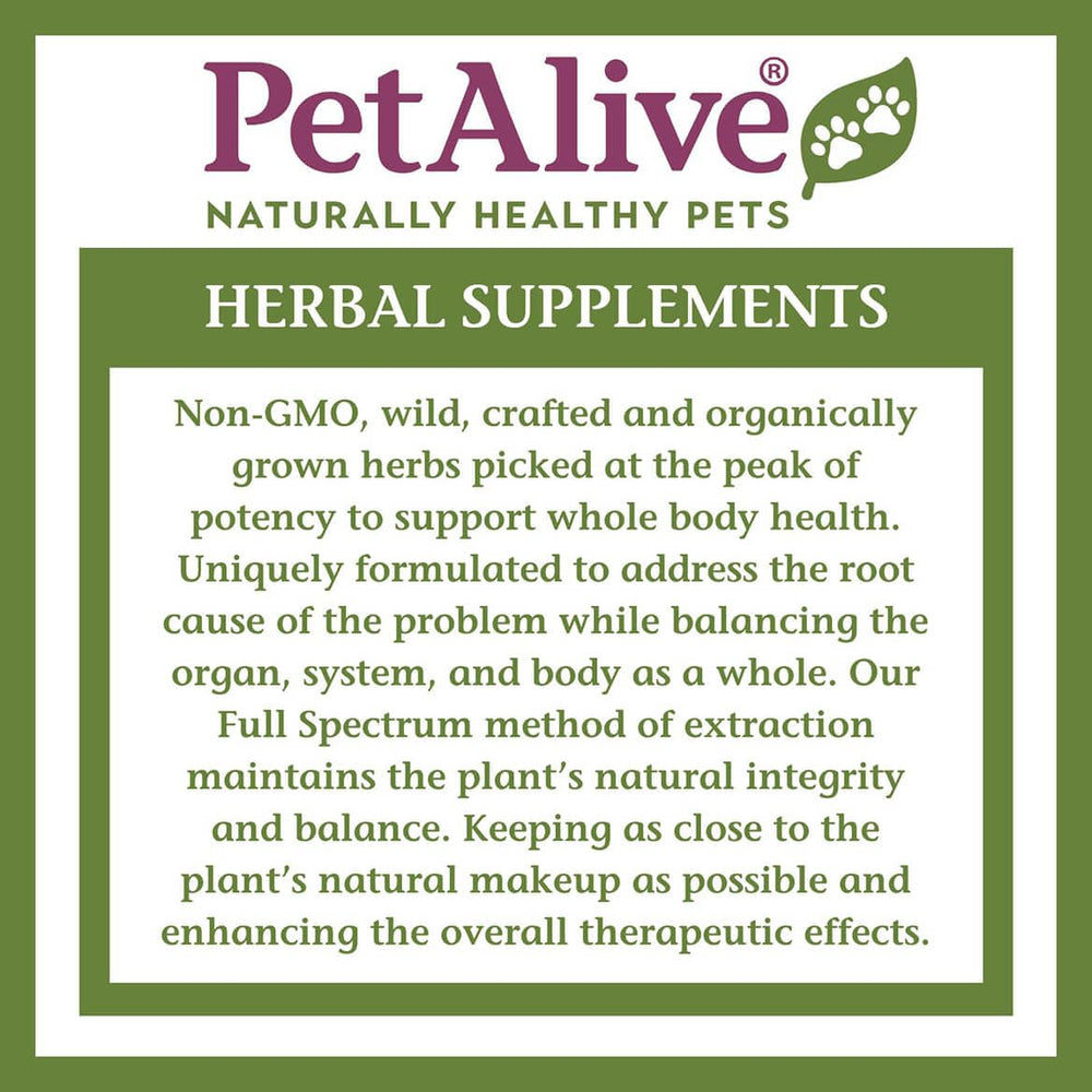 PetAlive EaseSure-S glass bottle close-up demonstrates clean formula