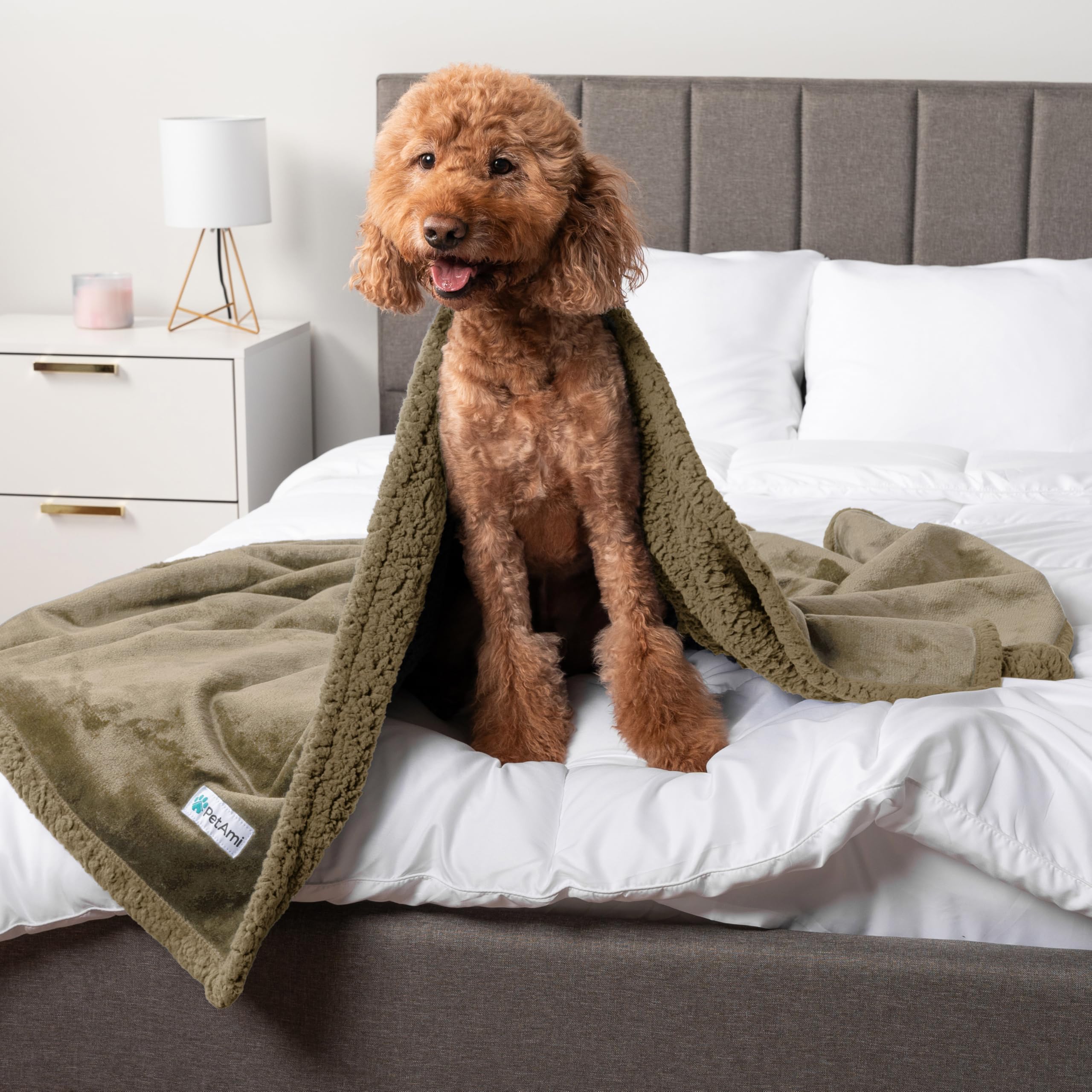 PetAmi 460 GSM microfiber blanket stays soft and durable after washing