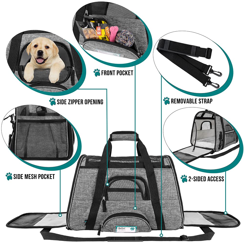 PetAmi durable 6000D polyester carrier for long-lasting use