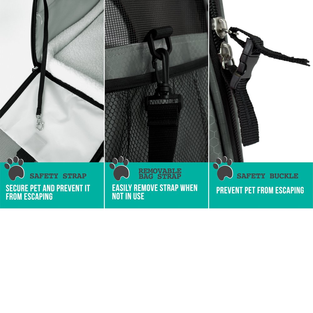 PetAmi large under-seat carrier demonstrates compact travel option