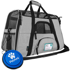 PetAmi airline approved pet carrier under seat for in cabin travel