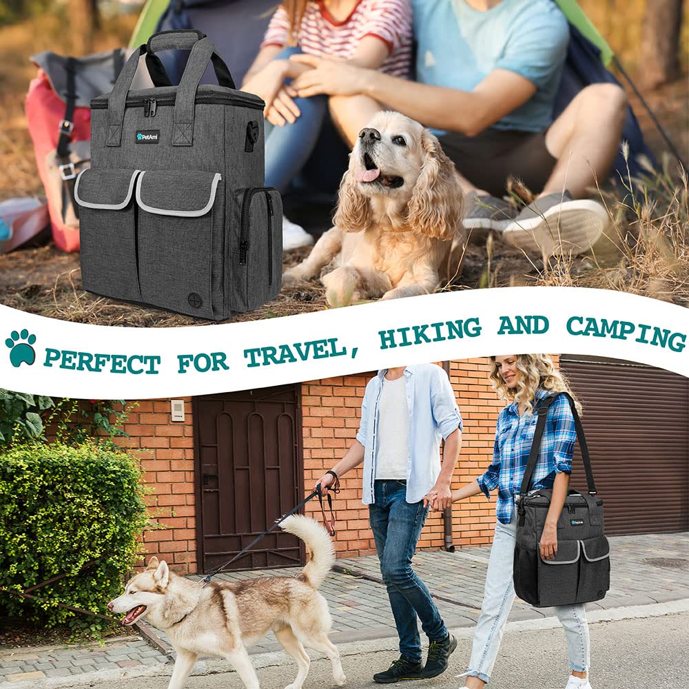 PetAmi airline-approved tote with detachable strap for airport travel