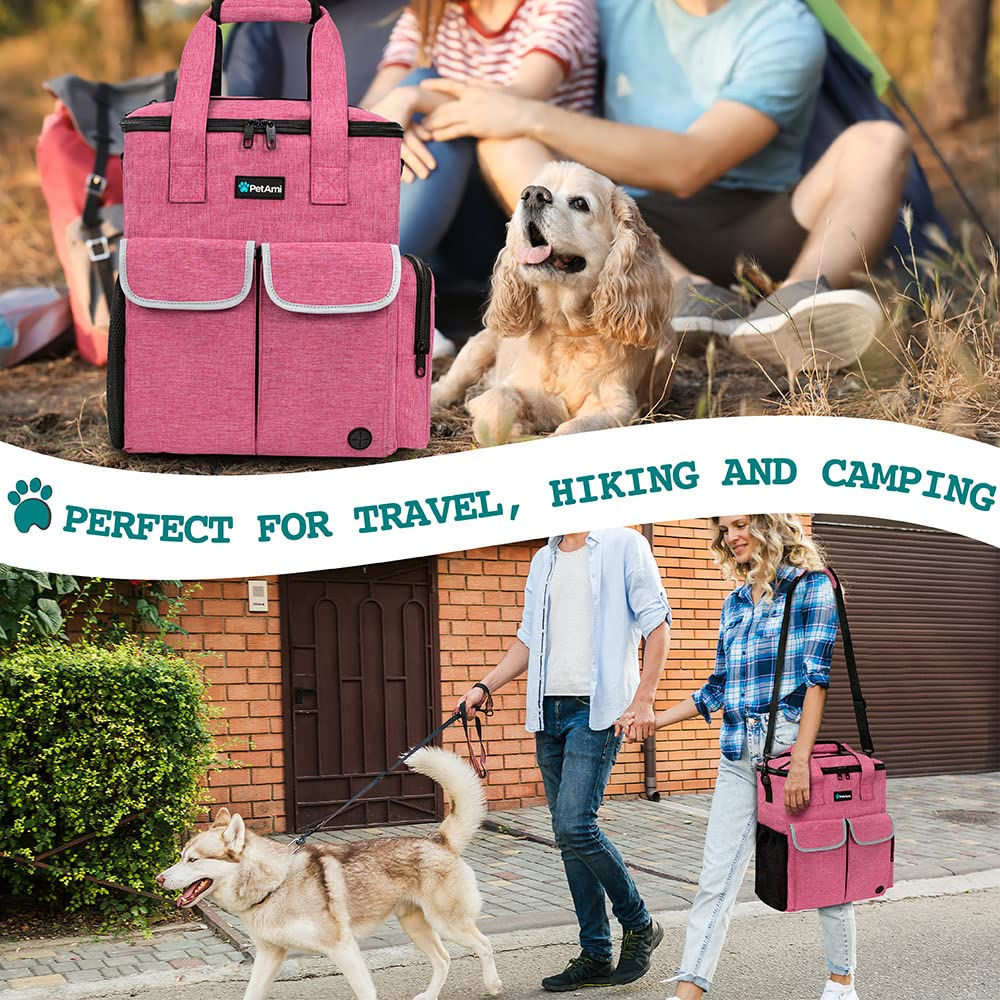 PetAmi airline-approved travel bag ready for plane journeys