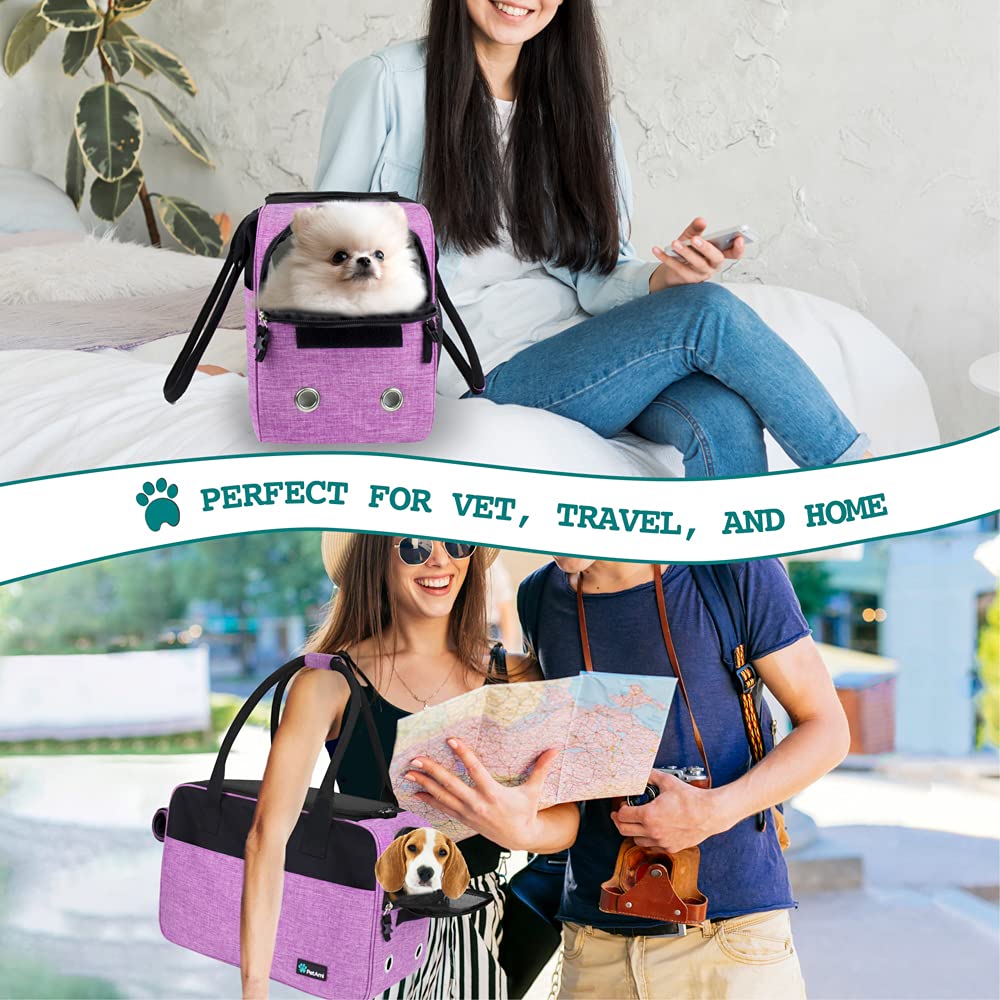 PetAmi airline-approved under-seat carrier fits most seats