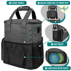 PetAmi collapsible bowls pack flat saving space in the tote