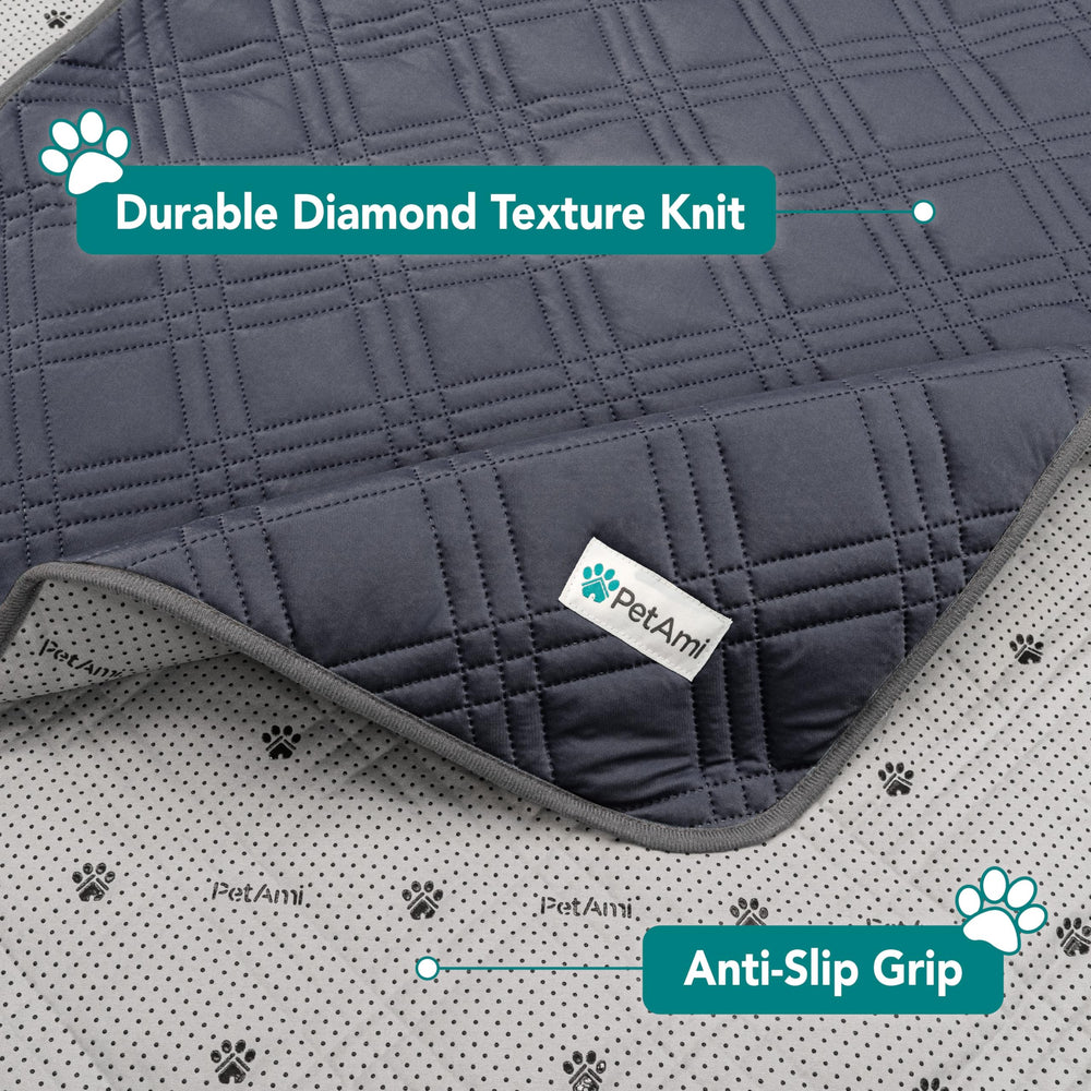PetAmi couch cover cooling mat protects furniture from fur and moisture