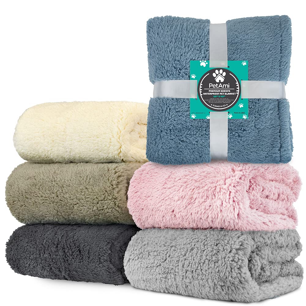 PetAmi cozy couch cover in use during pet lounging