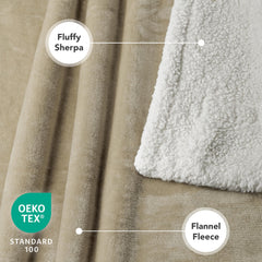 PetAmi dog blanket couch-protection closeup highlighting durable stitching