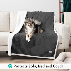 PetAmi dog blanket couch protection guards furniture from hair and spills