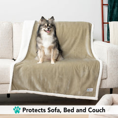 PetAmi dog blanket travel car-use shows versatile shelter on road