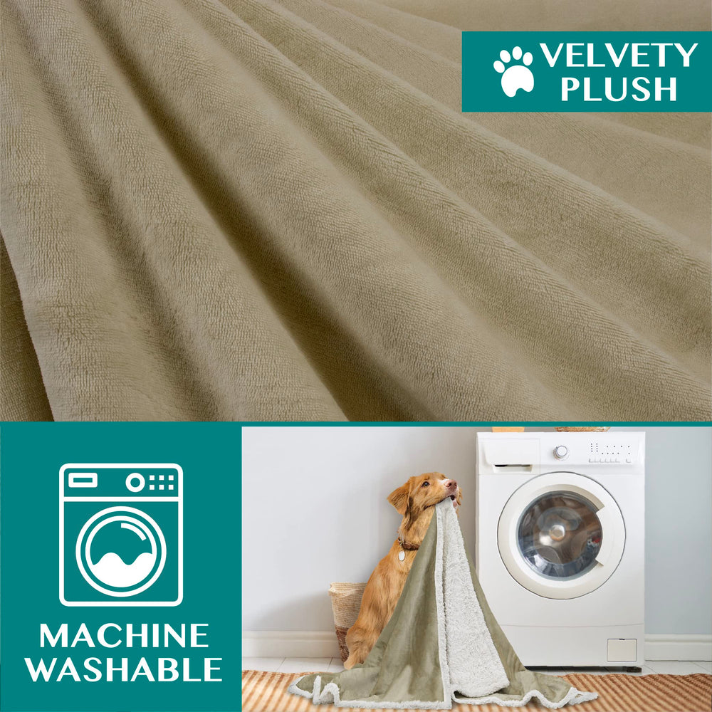 PetAmi dog blanket washable-easy-care for simple cleaning