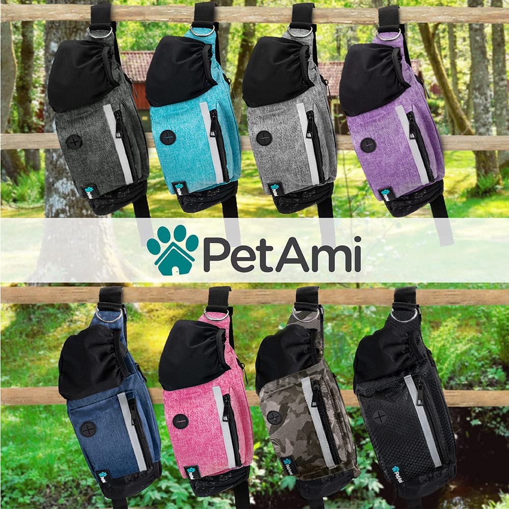 PetAmi fanny pack crafted from durable 600D Oxford polyester.
