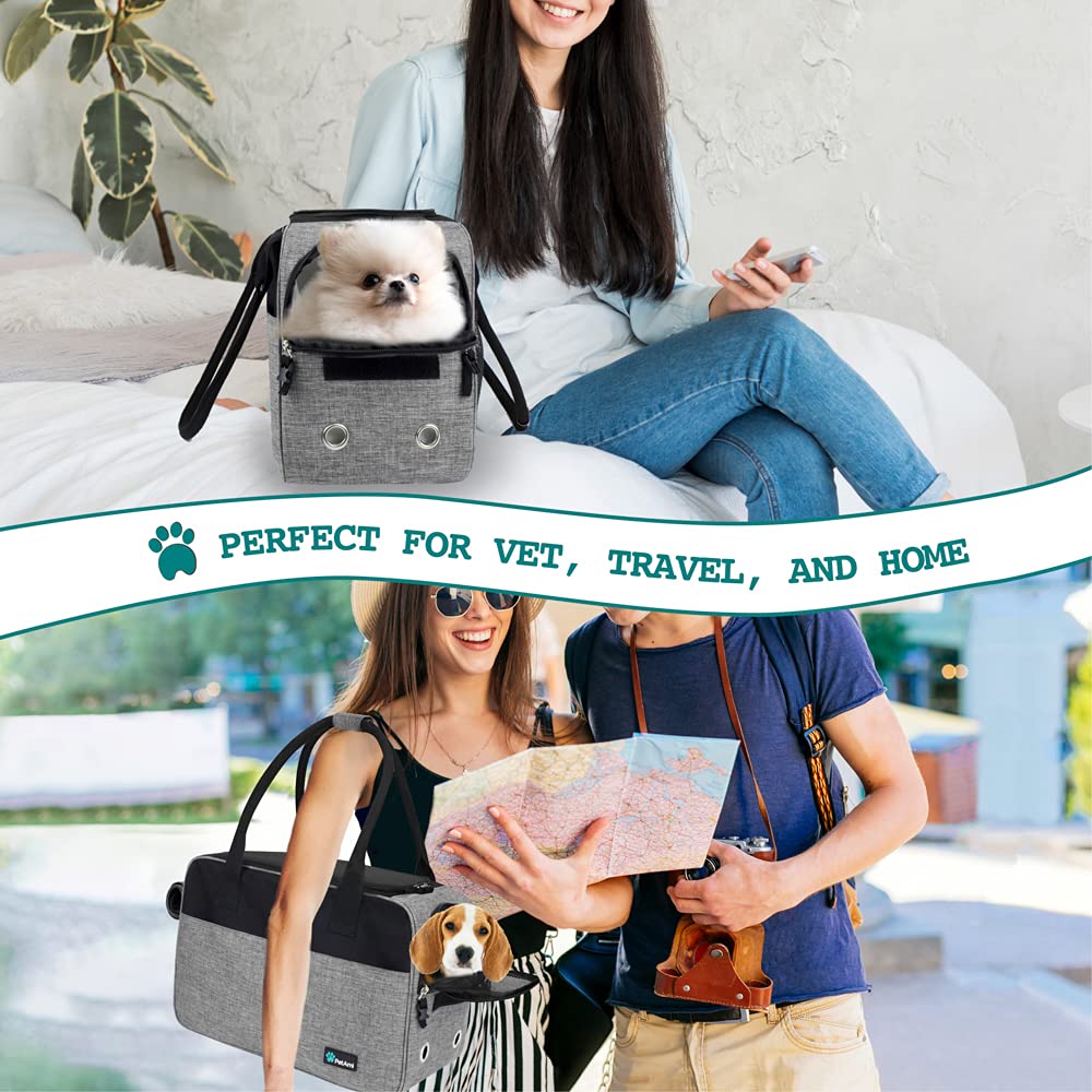 PetAmi travel-ready dog purse carrier suitable for trips