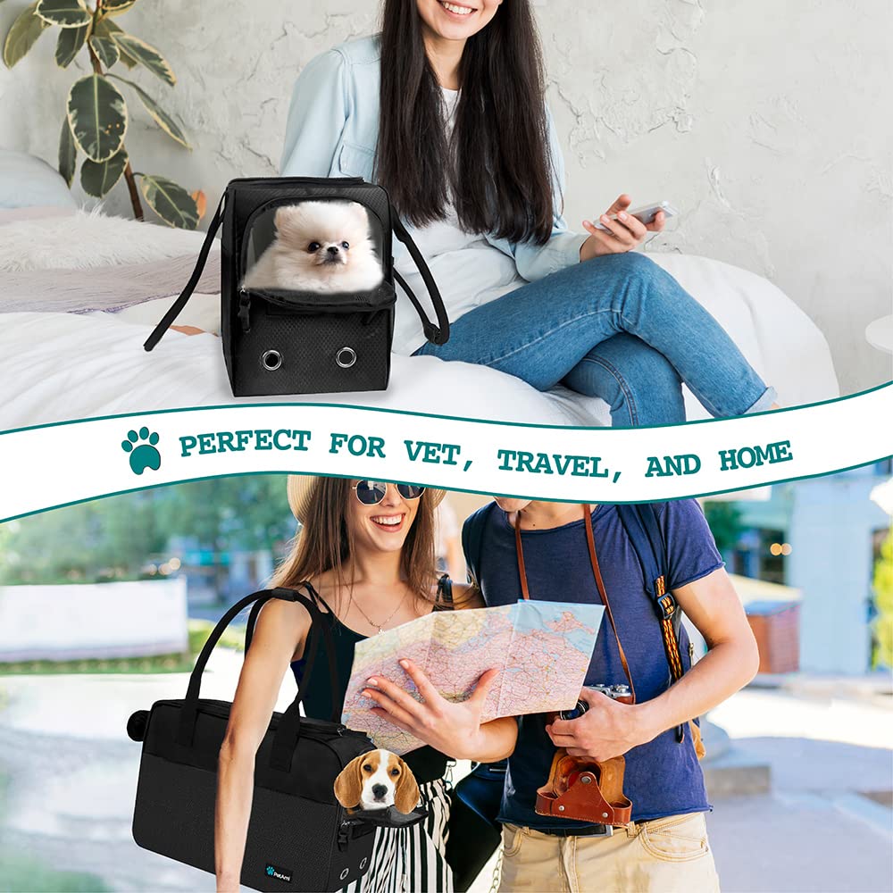 PetAmi dog purse carrier ideal for vet visits and casual outings.