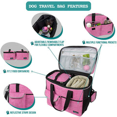 PetAmi dog travel bag airline-compatible design fits under-seat storage.