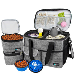 PetAmi Dog Travel Bag front view highlights compact medium size for easy weekend trips.