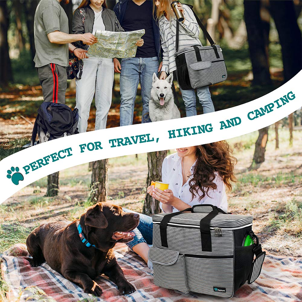 PetAmi bag multi-pocket organizer for treats, leashes, and toys