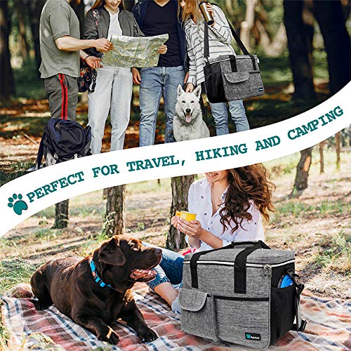 PetAmi Dog Travel Bag uses water‑replant fabric to protect contents during outings.