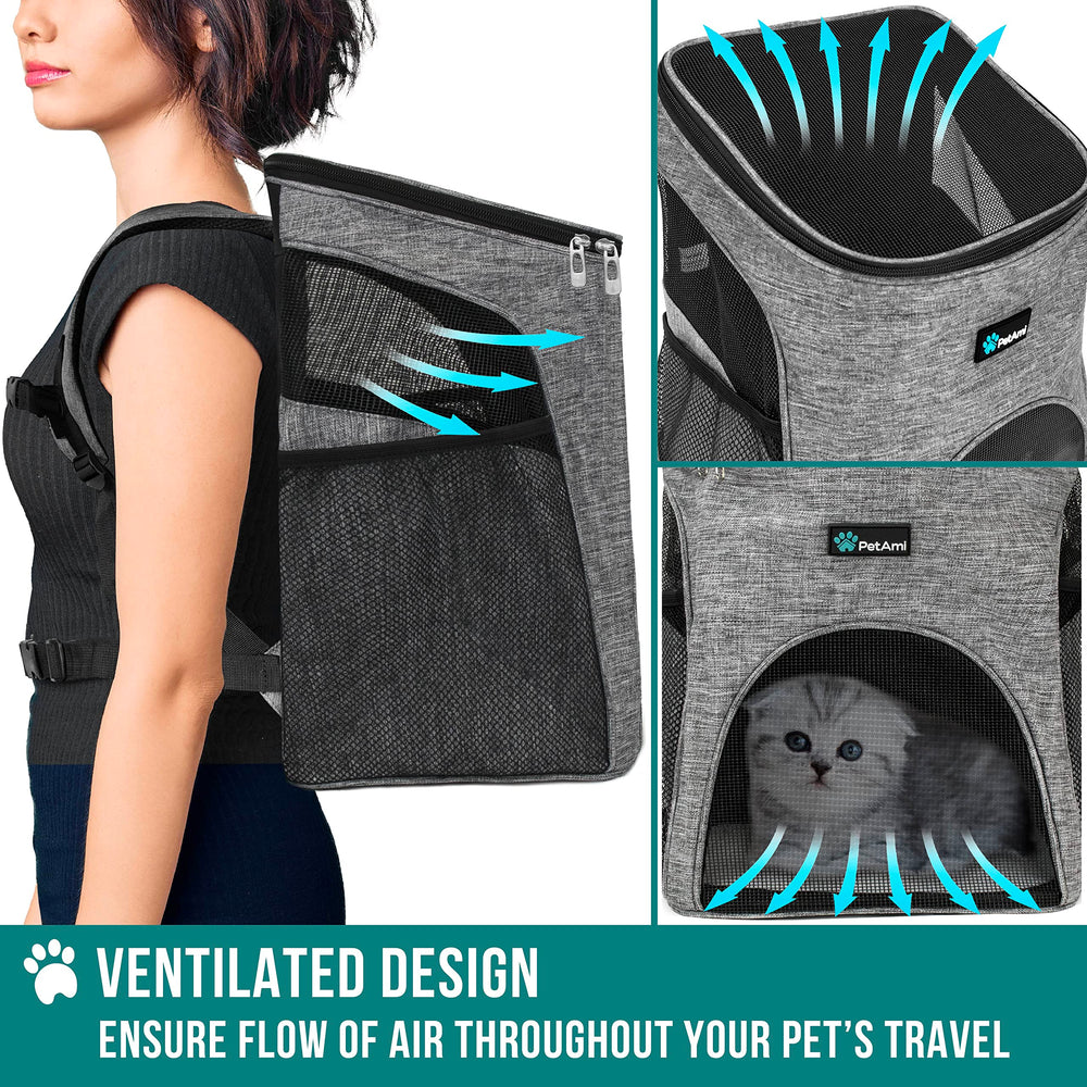 PetAmi durable 6000D polyester for lasting travel use