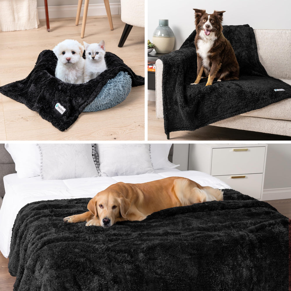 PetAmi blanket with durable stitching guards against wear on furniture and favorite spots.