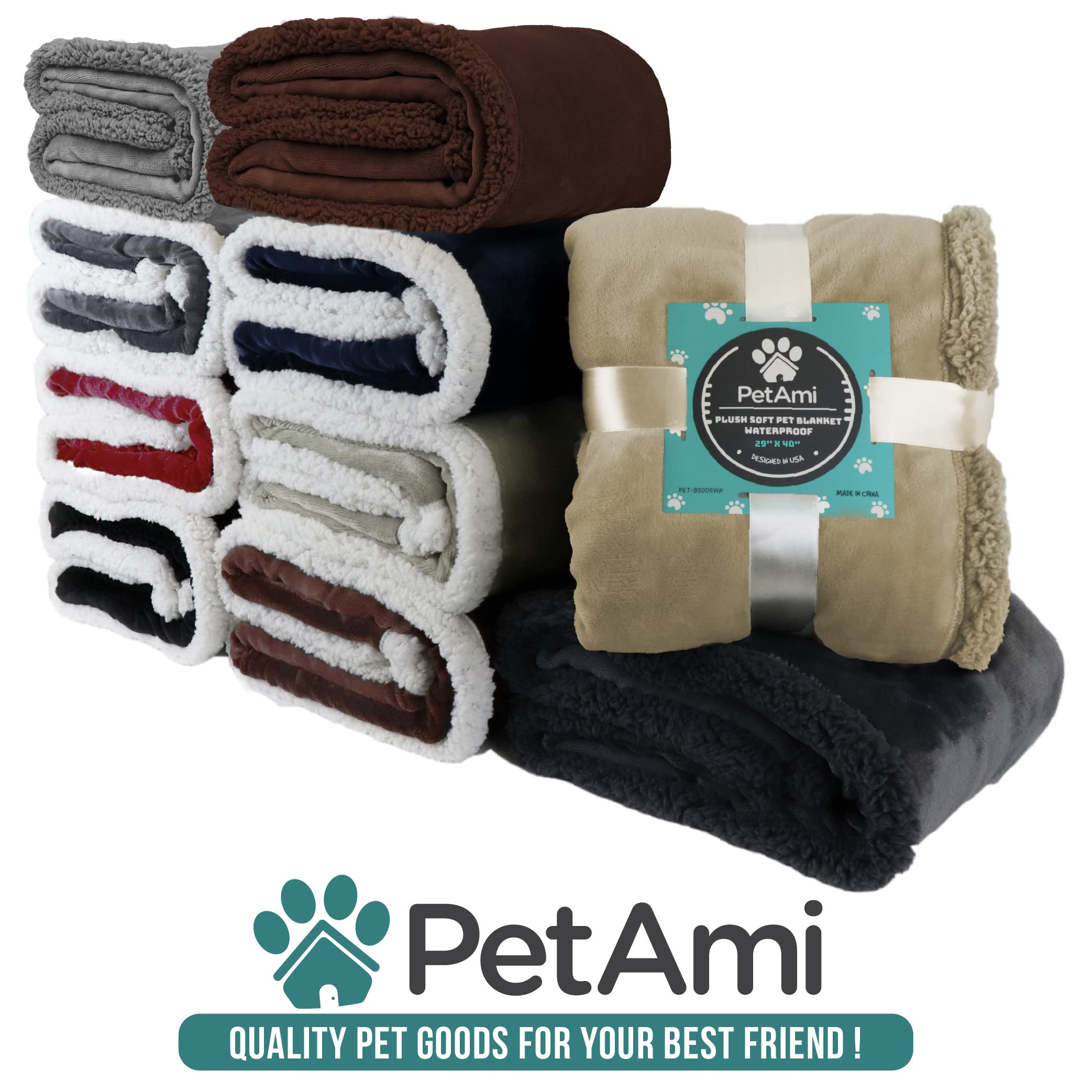 PetAmi easy-care blanket for tidy homes and everyday use