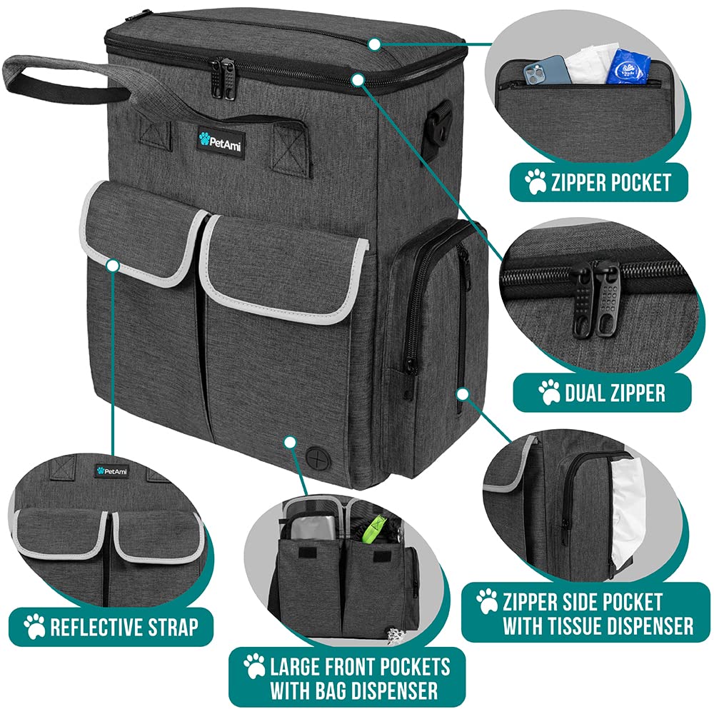 PetAmi 3L food containers ready for pet meals during travel